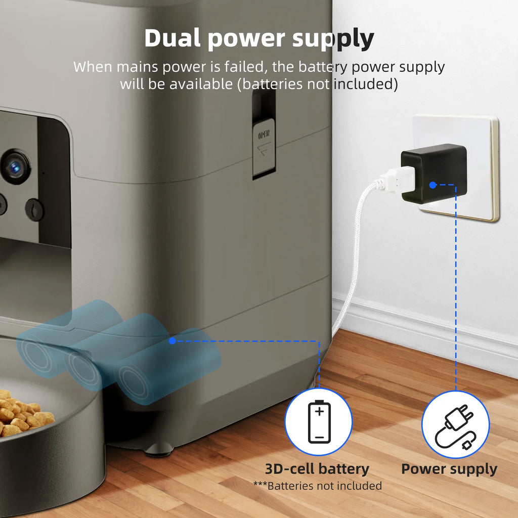 Smart Pet Feeder with Camera