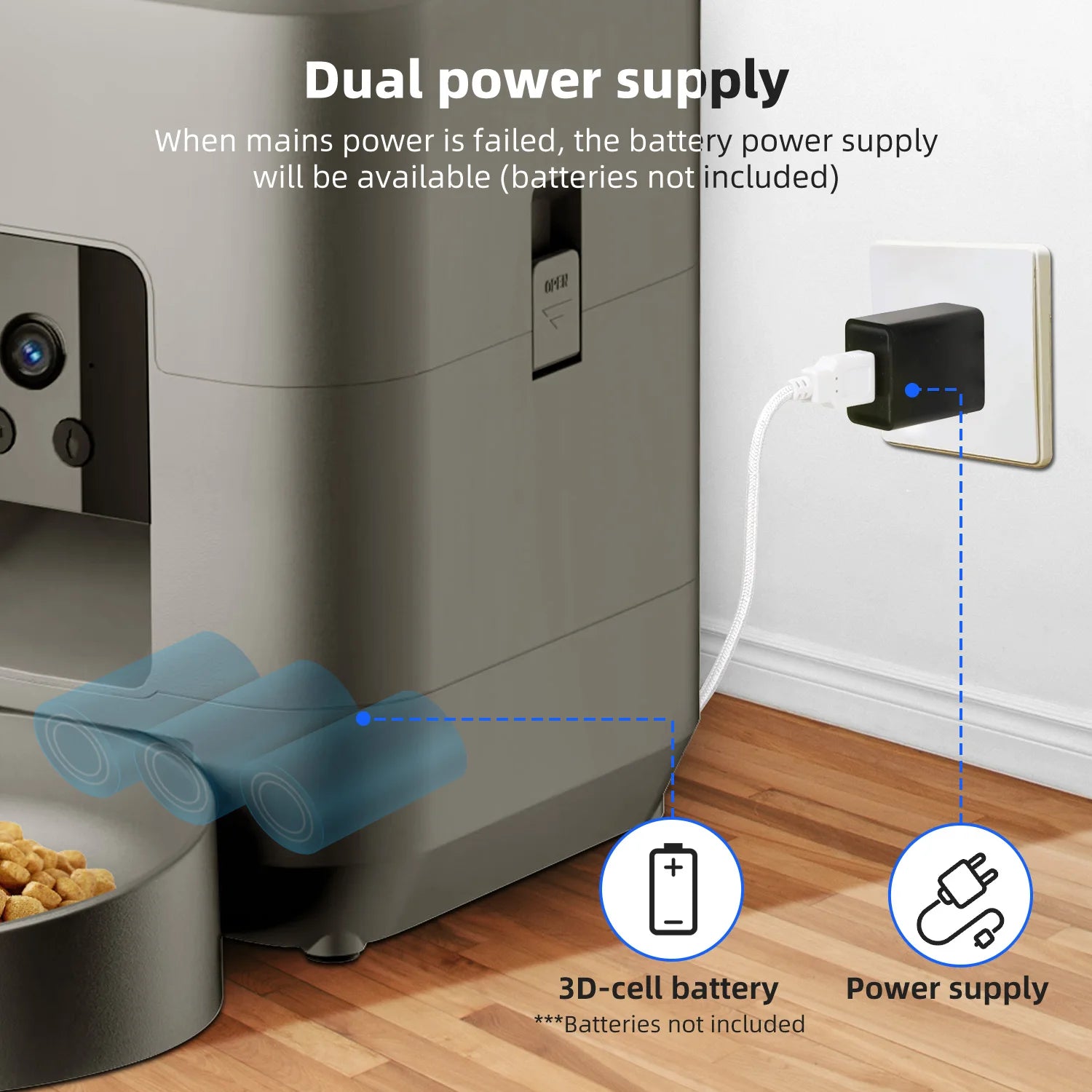 Smart Pet Feeder with Camera