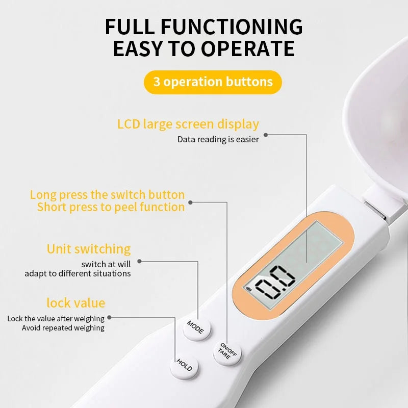 Compact Precision Mini Spoon Scale